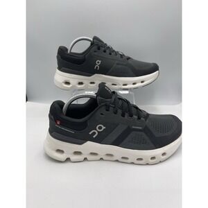 On Running Women's Size 10 Cloudrunner 2 Black Eclipse Running Shoes